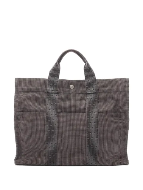 Hermès Pre-Owned 2000s Herline MM canvas tote bag