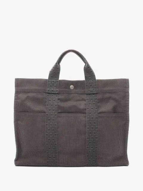 Hermès Pre-Owned 2000s Herline MM canvas tote bag