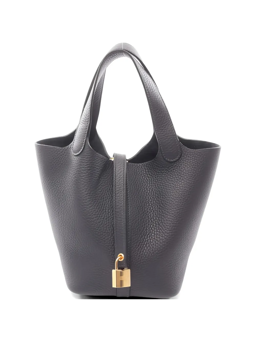 Hermès Pre-Owned 2025 PM Lock Picotin leather handbag - Blu