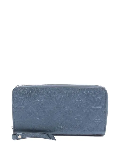 Louis Vuitton Pre-Owned 2010s Flight Mode Zippy Monogram Empreinte wallet