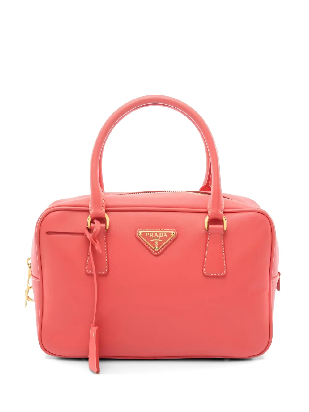Prada Pre-Owned Borsa tote Bauletto in pelle Saffiano - Rosa