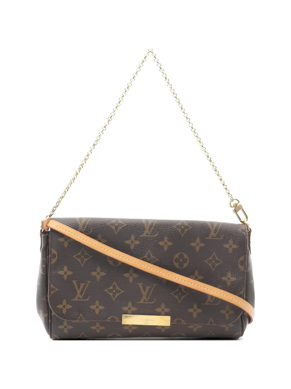 Louis Vuitton Pre-Owned 2017 MM Favorite Monogram clutch - Marrone
