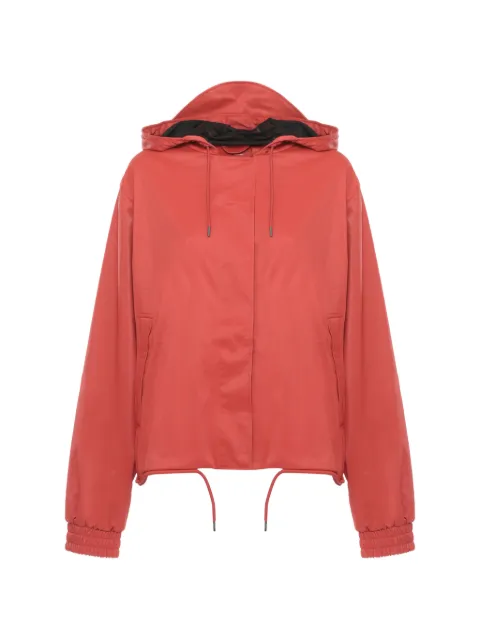 Rains hooded drawstring jacket