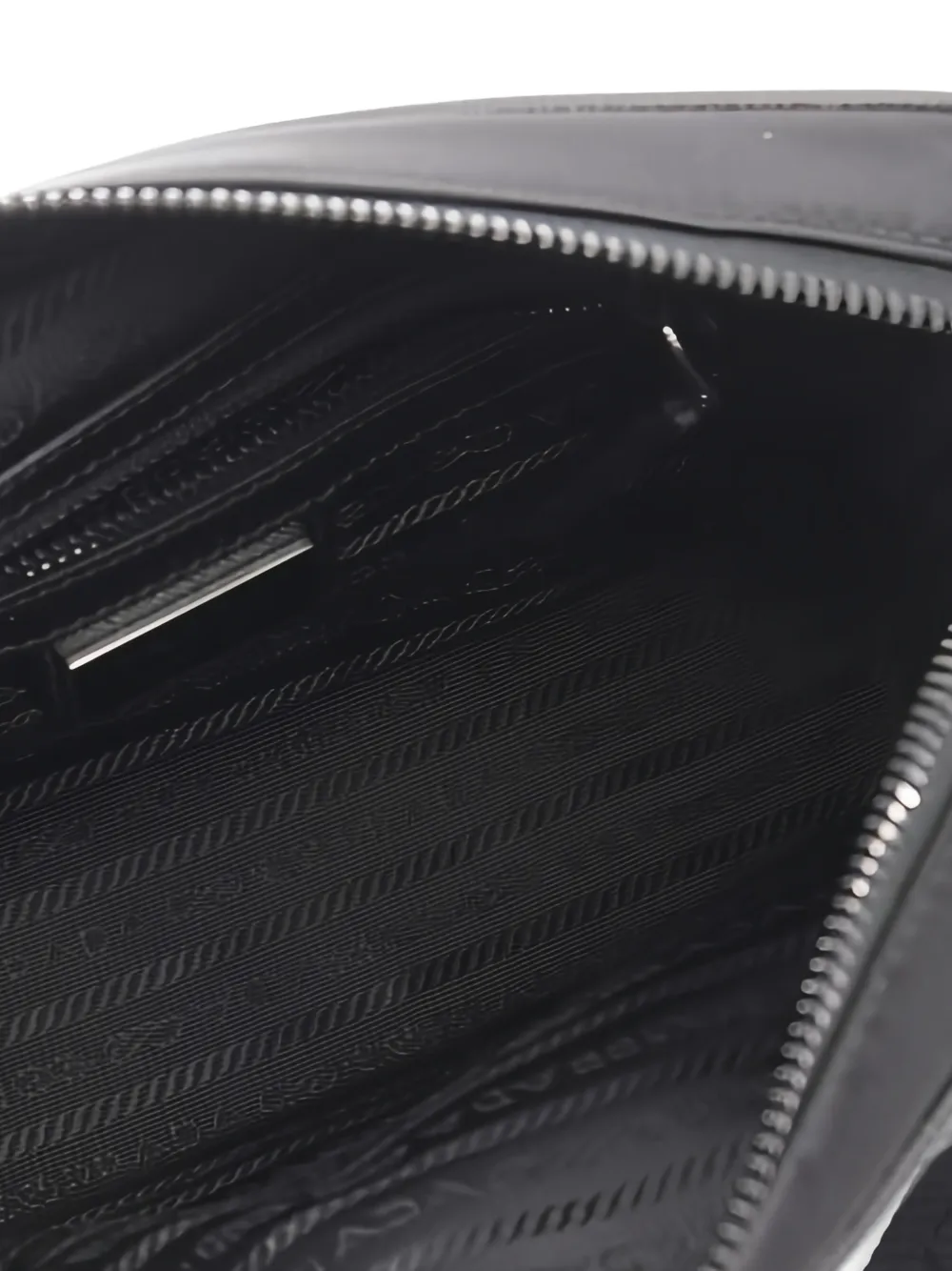Prada Pre-owned 2020s Logo-detail Cross Body Bag in Black, view 3