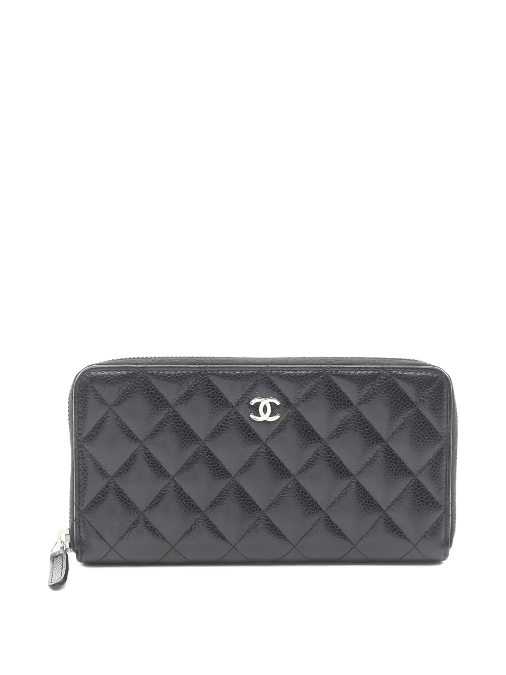 CHANEL Pre-Owned 2016-2017 Matelasse wallet - Nero
