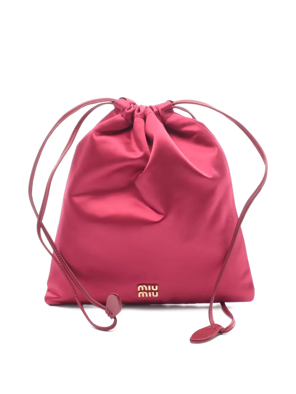Miu Miu Pre-Owned Pouch Duchesse anni 2010 - Rosso