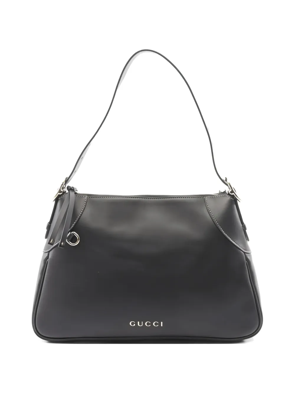 Gucci Pre-Owned medium leather shoulder bag - Nero