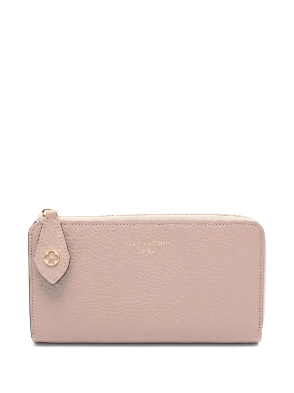 Louis Vuitton Pre-Owned 2021s textured wallet - Nude