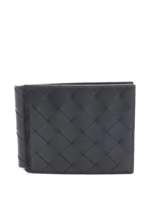 Bottega Veneta Pre-Owned 2020s intrecciato leather wallet