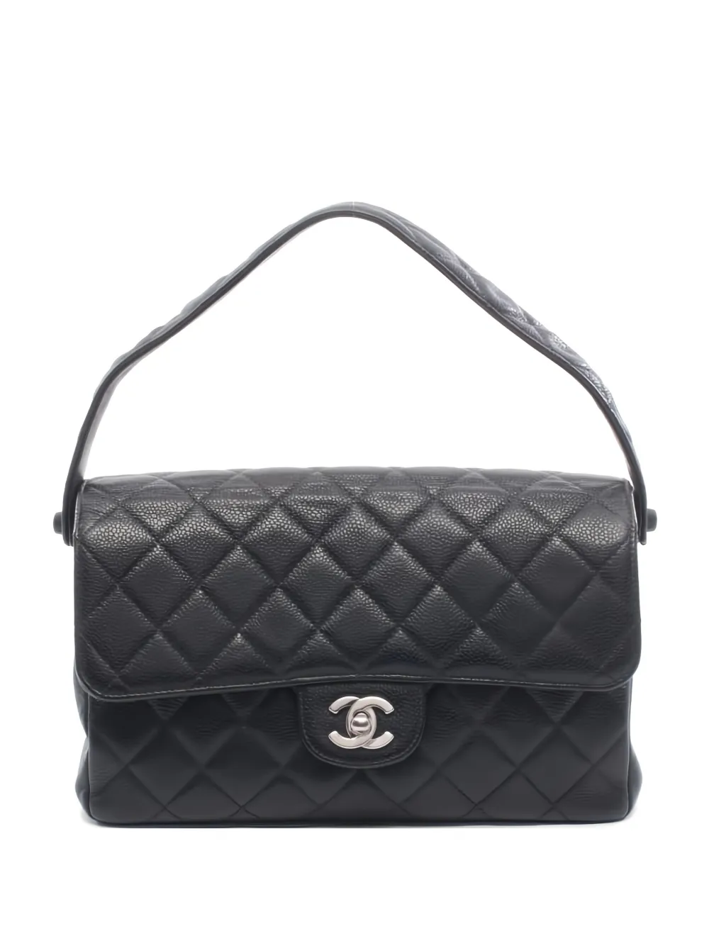 CHANEL Pre-Owned 1996-1987 Double Flap tote bag - Nero