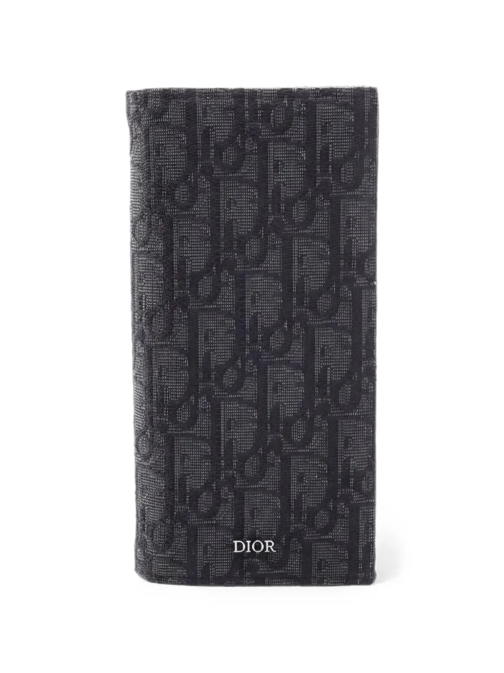 Christian Dior Pre-Owned 2010s Oblique jacquard bi-fold wallet - Schwarz