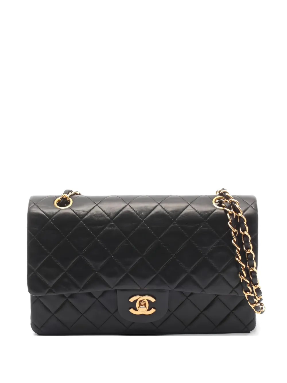 CHANEL Pre-Owned 1996-1997 Matelassé Double Flap shoulder bag - Nero