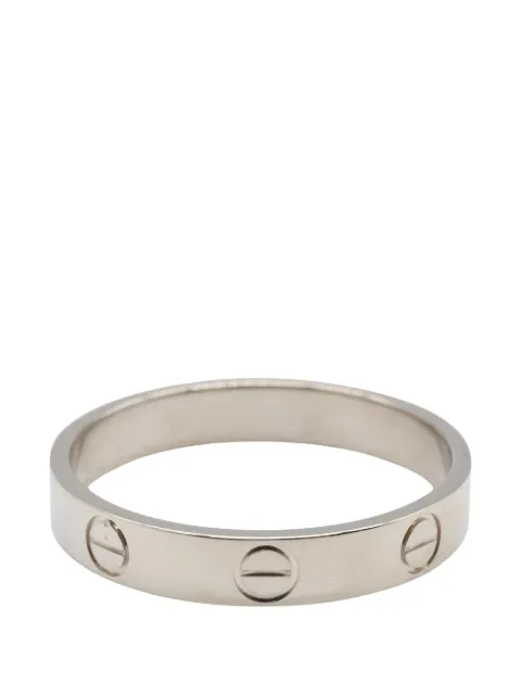 Cartier 2010s engraved ring