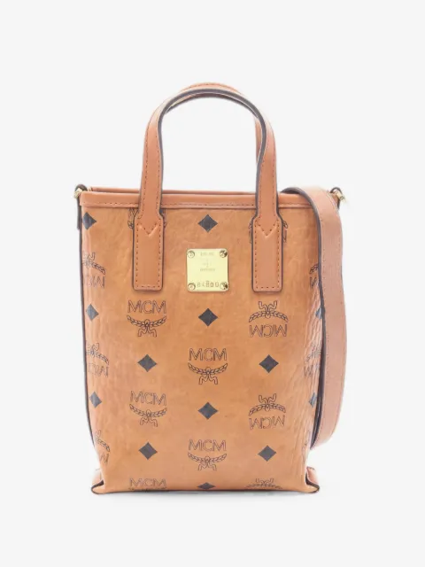MCM Pre-Owned 2000s monogram leather tote bag