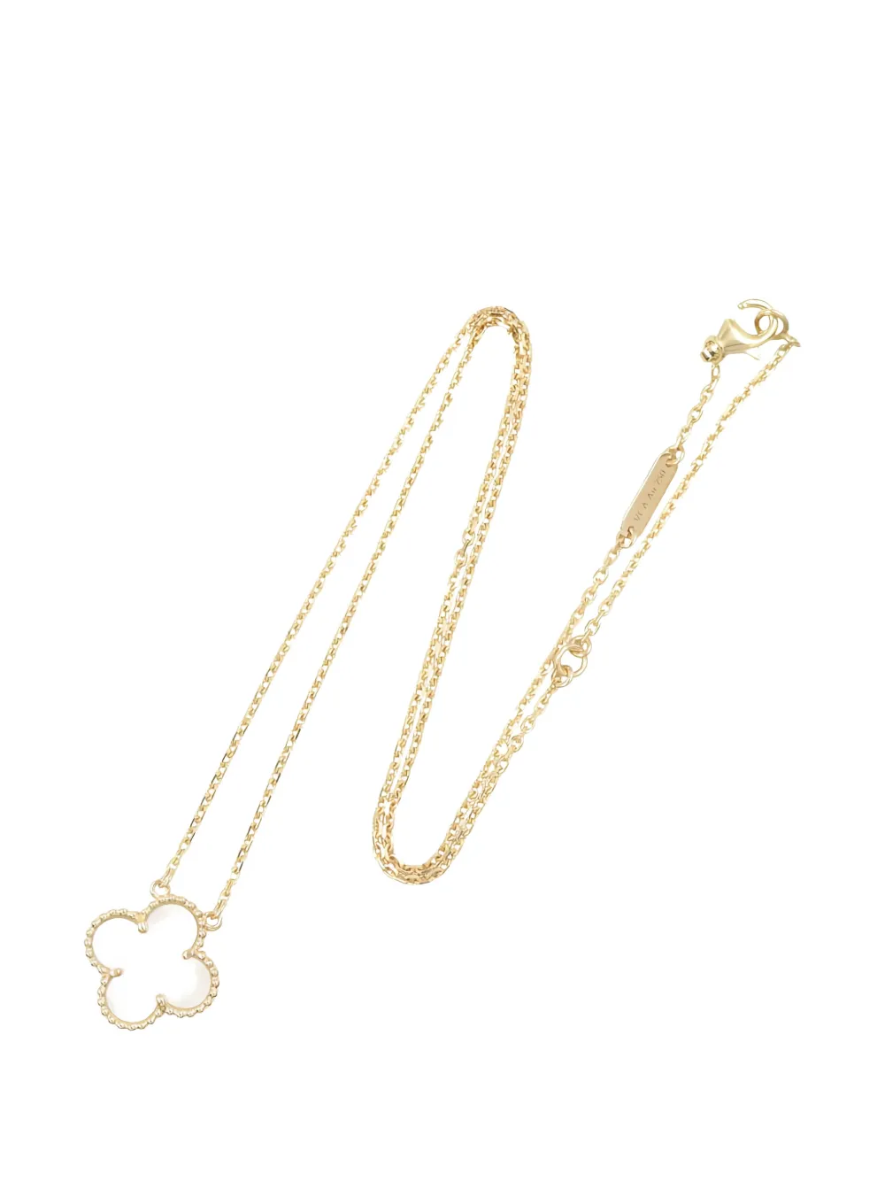 Van Cleef & Arpels Pre-Owned 2010s mother-of-pearl necklace - Oro