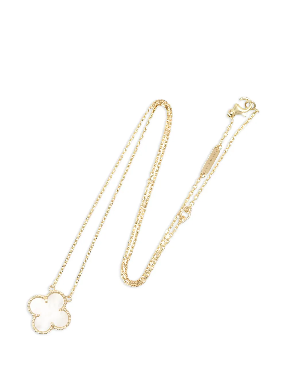 Van Cleef & Arpels Pre-Owned 2010s mother-of-pearl necklace - Oro