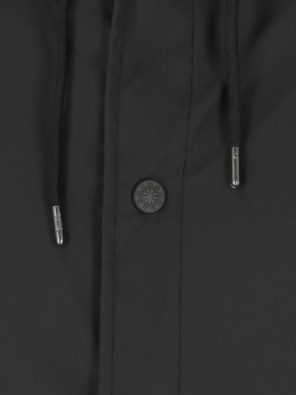  Rains Hooded Jacket - Black 