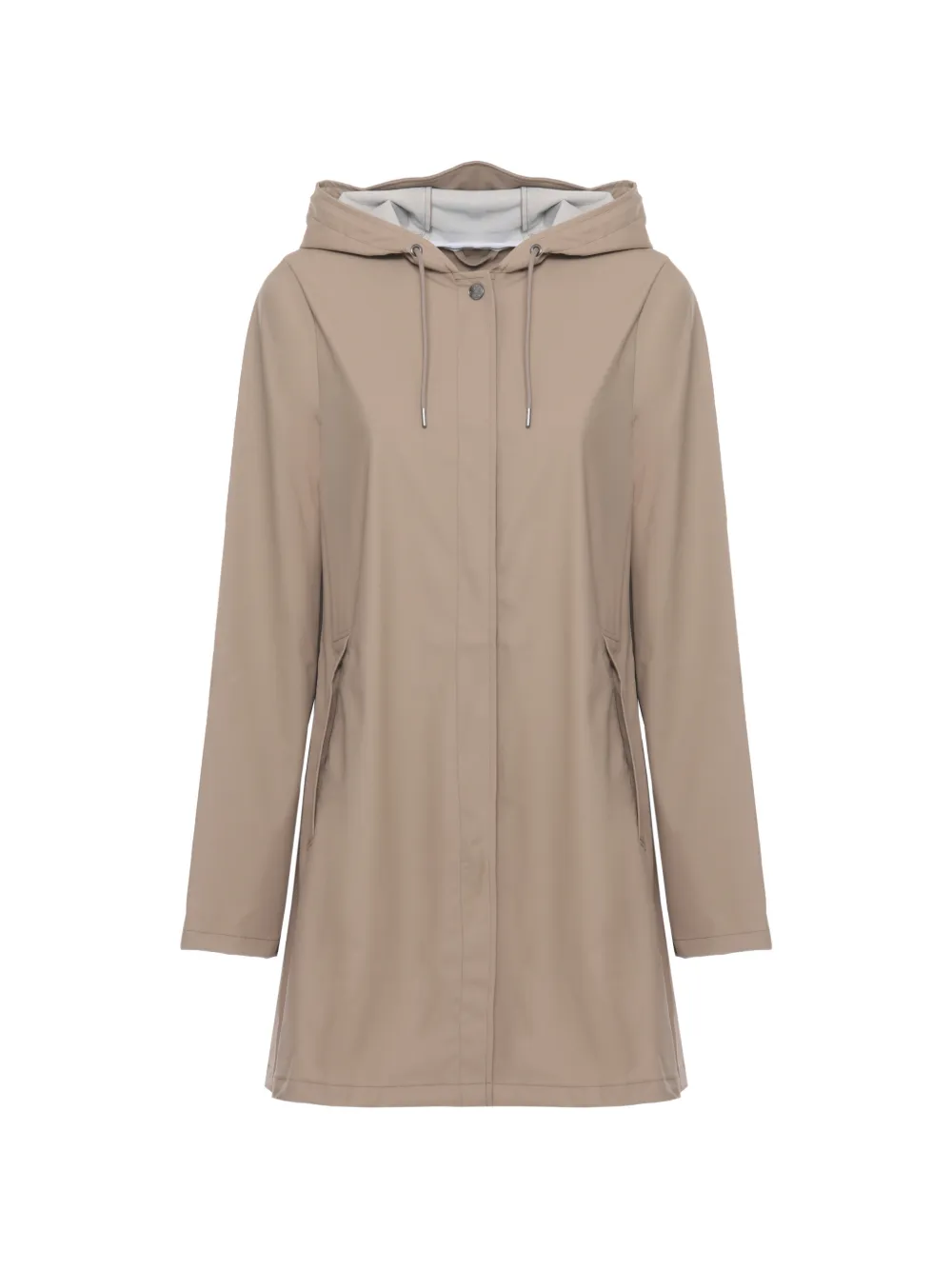 Rains hooded A-line coat - Toni neutri