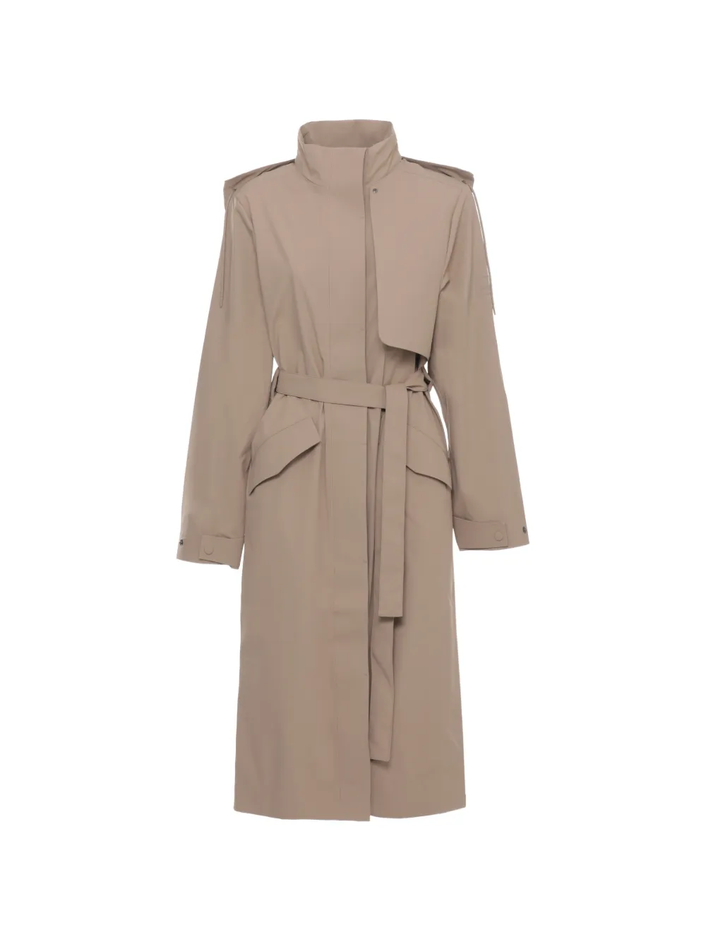 Rains belted hooded coat - Toni neutri