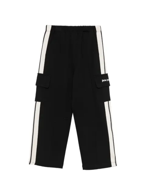 Palm Angels Kids stripe flap-pocket track pants