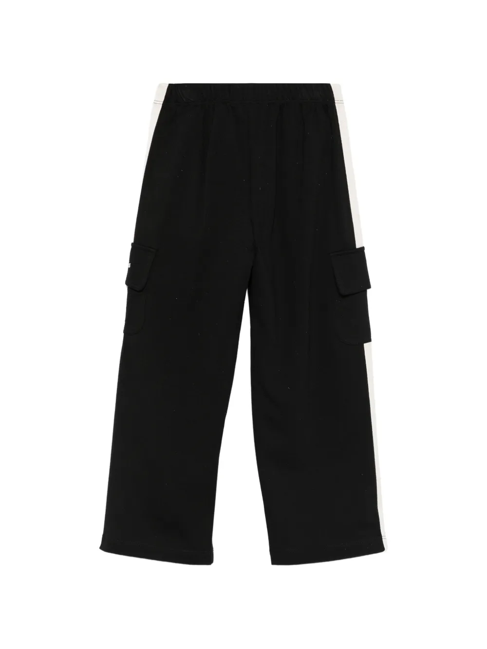 Palm Angels Kids Trainingsbroek met klepzak en streep Zwart