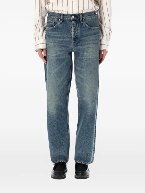 Sunflower logo-patch jeans