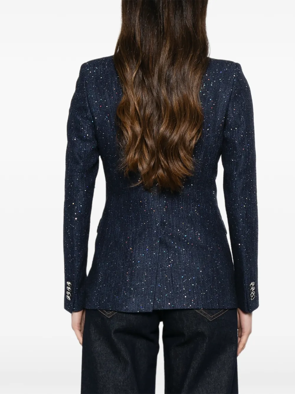 Tagliatore Blazer met dubbele rij knopen Blauw