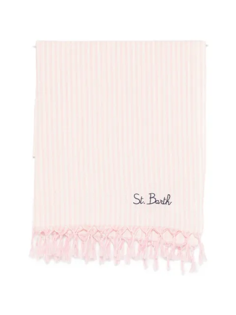 MC2 Saint Barth Foutas striped beach towel