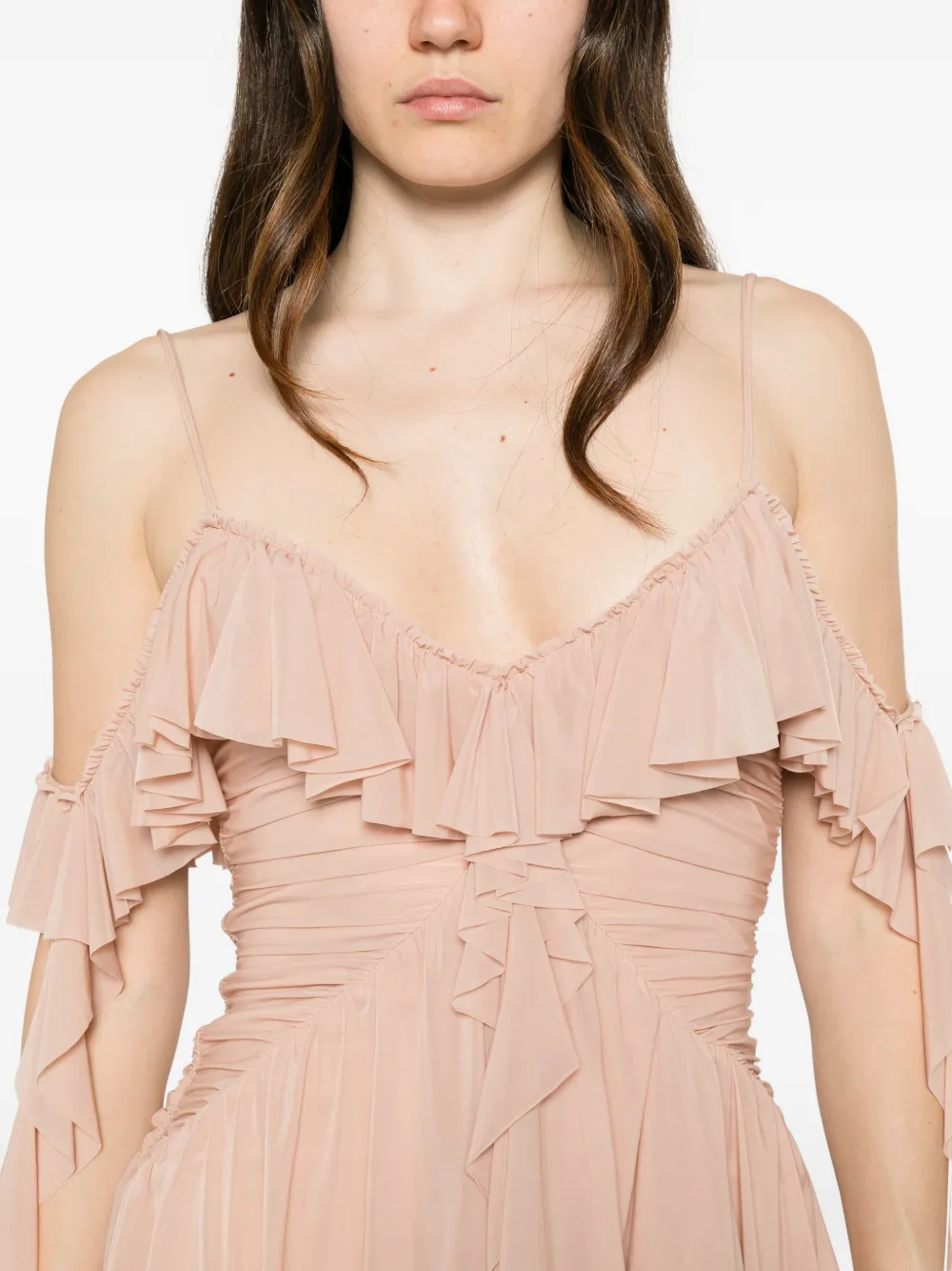 Aniye By Xena mini-jurk met ruches Roze
