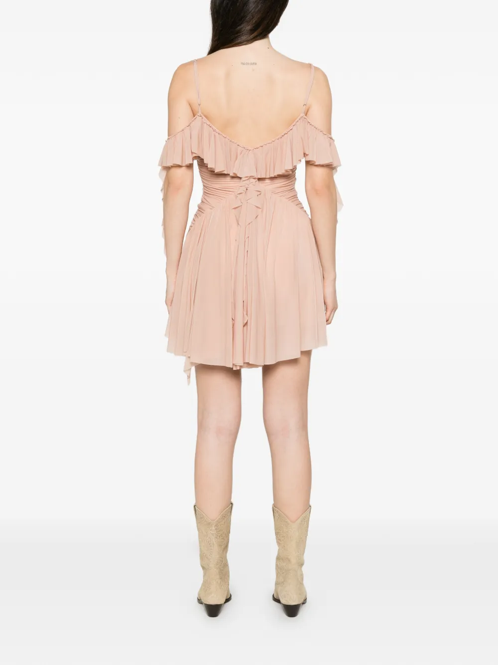 Aniye By Xena mini-jurk met ruches Roze