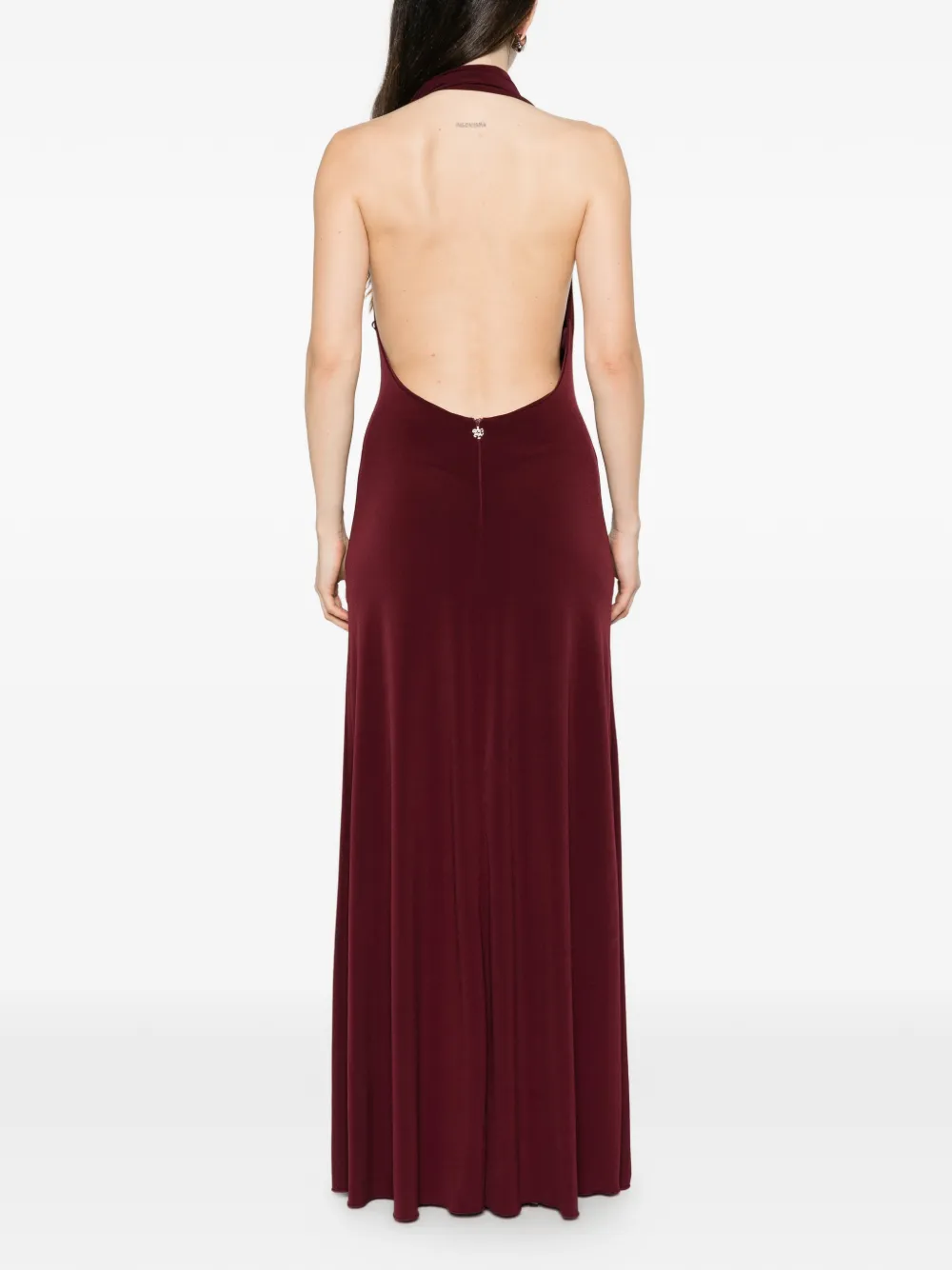 Aniye By Norah maxi-jurk met halternek Paars