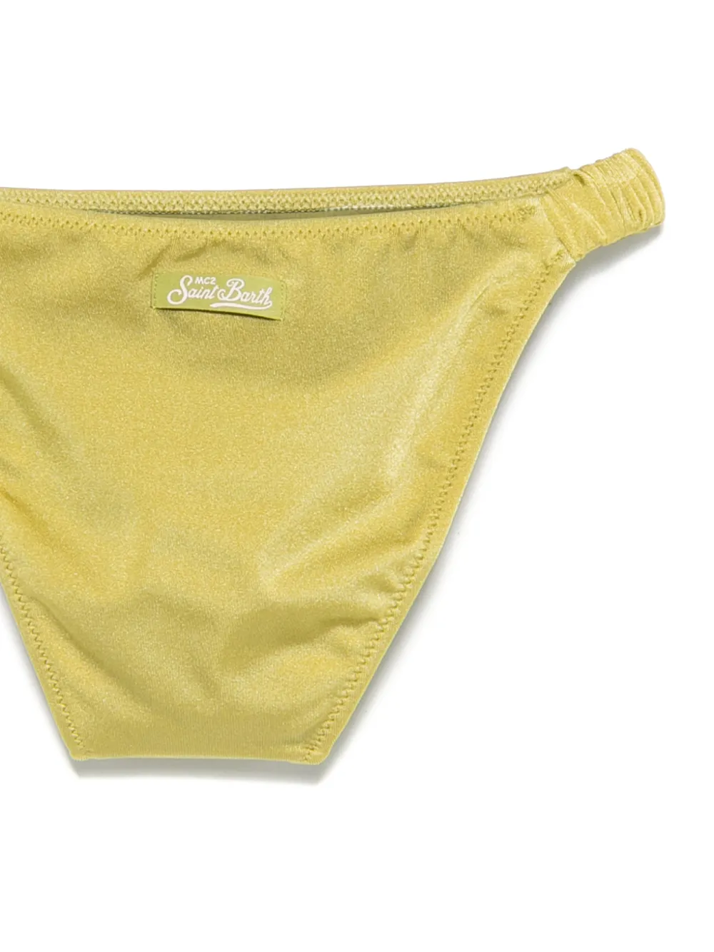  Mc2 Saint Barth Tailor Gathered Bikini - Green 