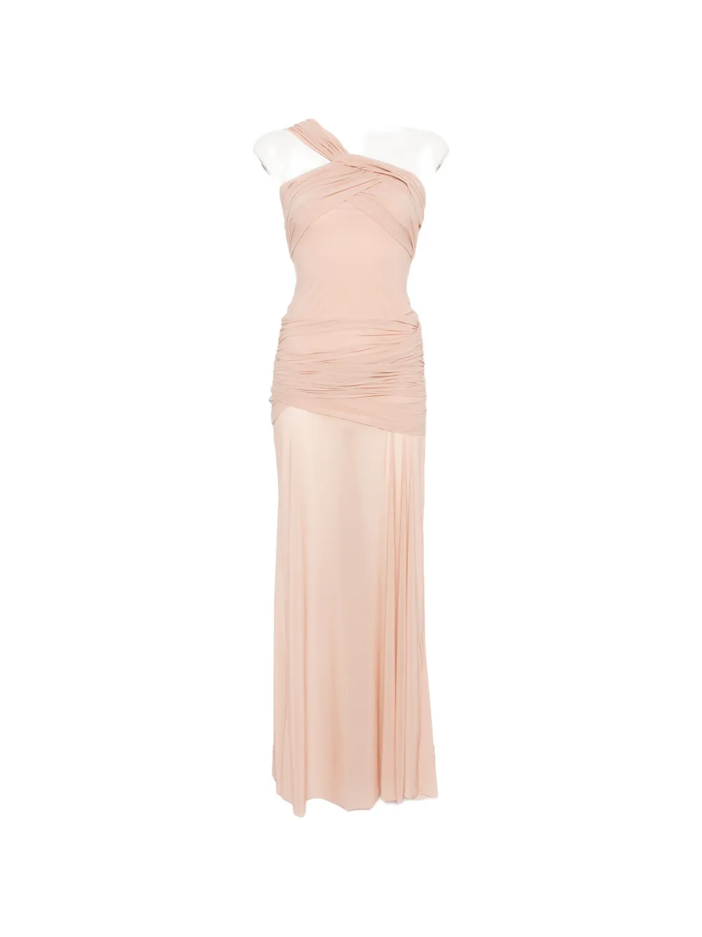 Aniye By Xena Ruched Maxi Dress In Neutral