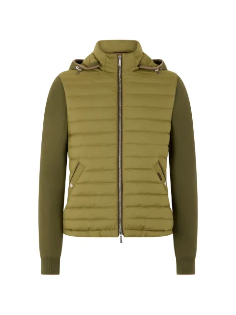 Moorer hooded padded jacket