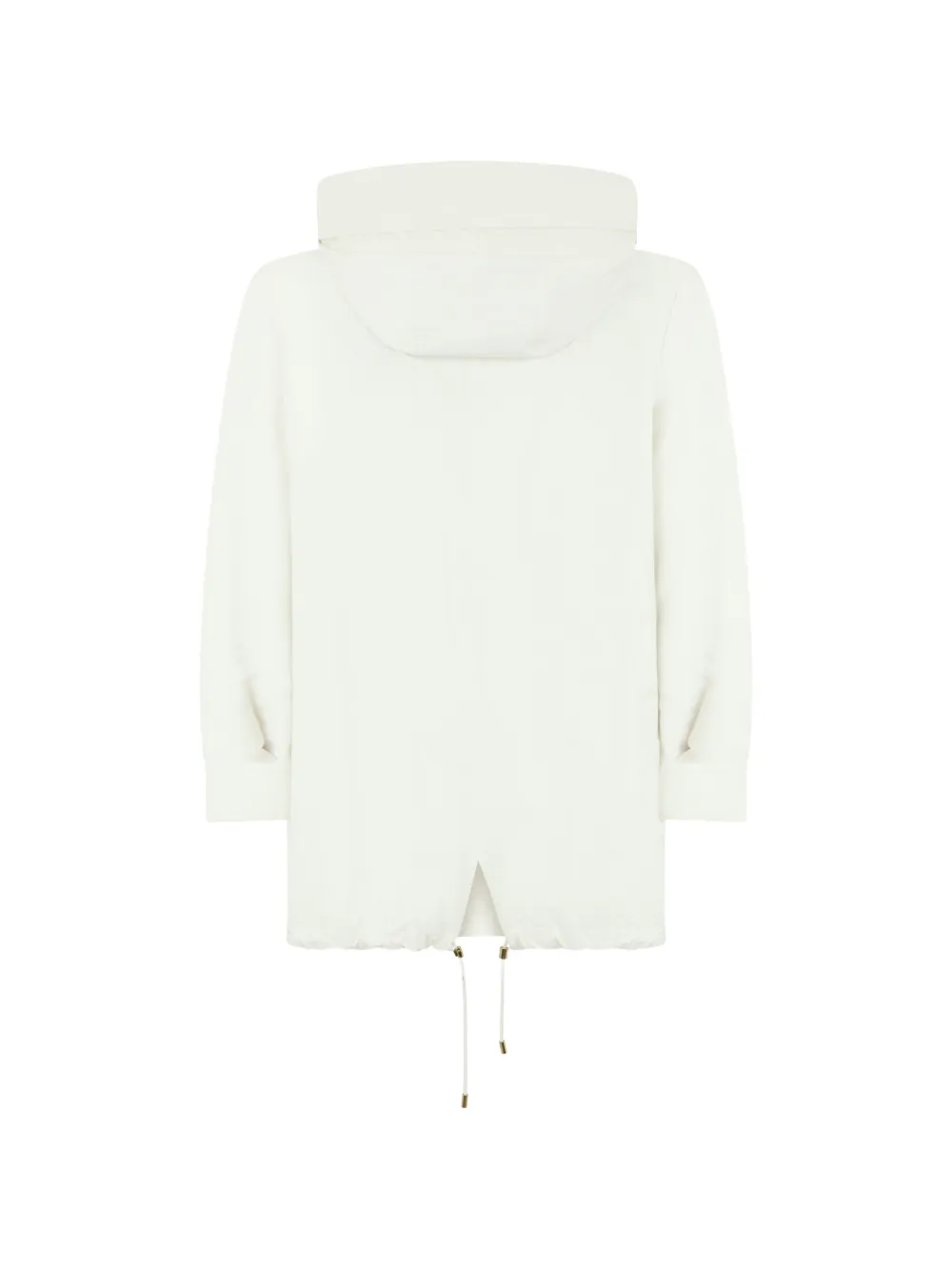  Moorer Hood Coat - White 