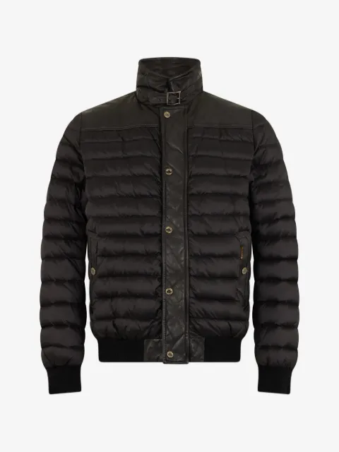 Moorer quilted padded jacket