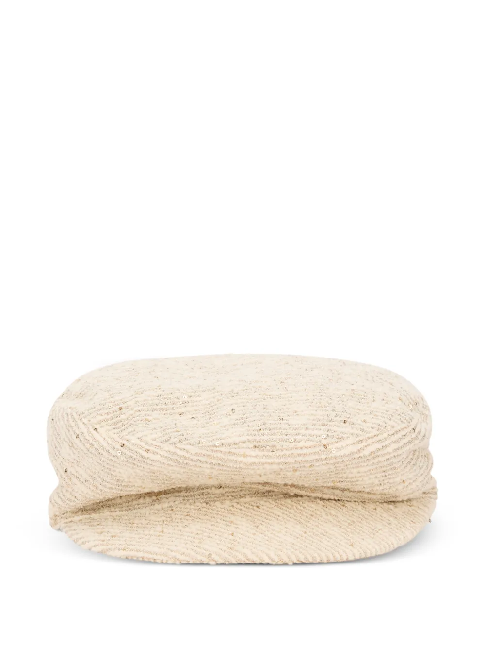 Fabiana Filippi sequin-embellished beret - Toni neutri