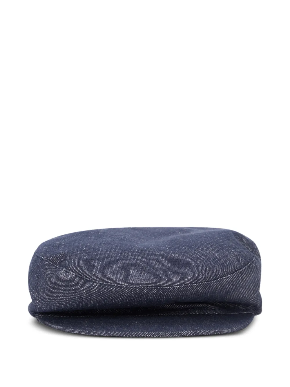 Fabiana Filippi curved brim denim hat - Blu