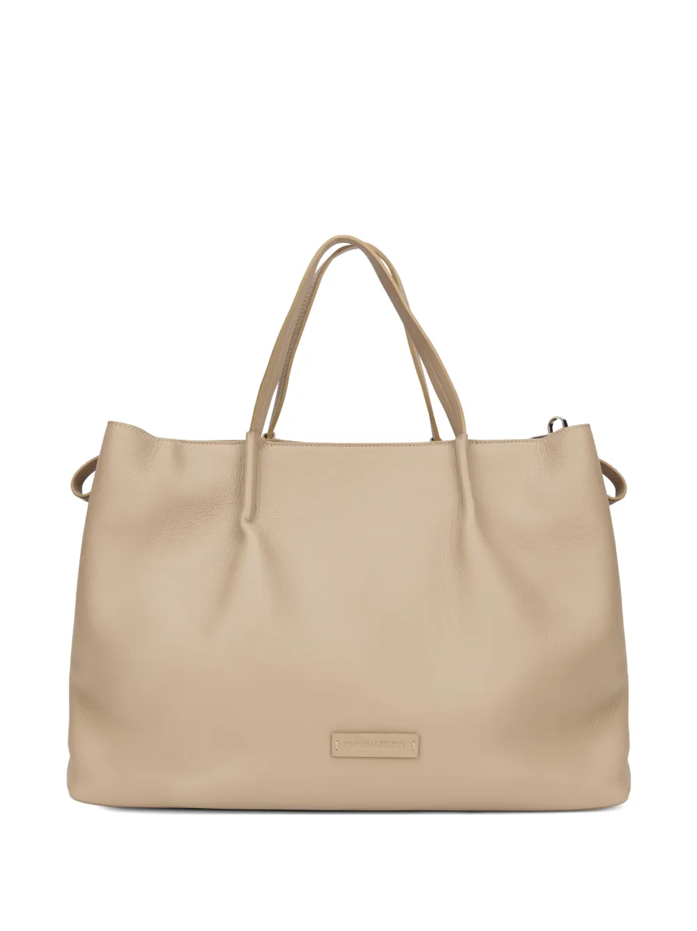 Fabiana Filippi handles zip tote bag - Neutrals