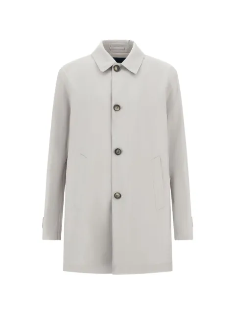 Herno button-down 3-layers wool coat