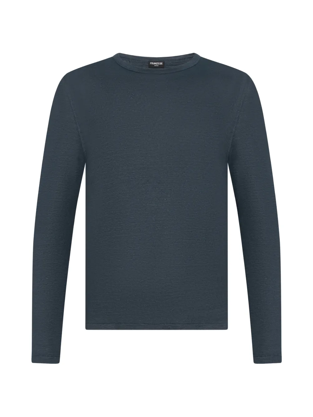 FRANZESE COLLECTION crew-neck long-sleeves T-shirt - Blau