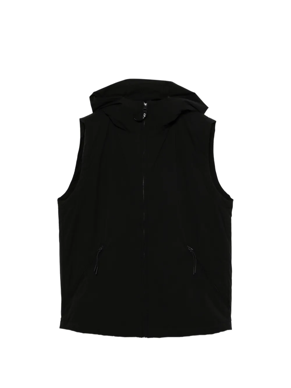 C.P. Company Kids zip-up hooded gilet - Black