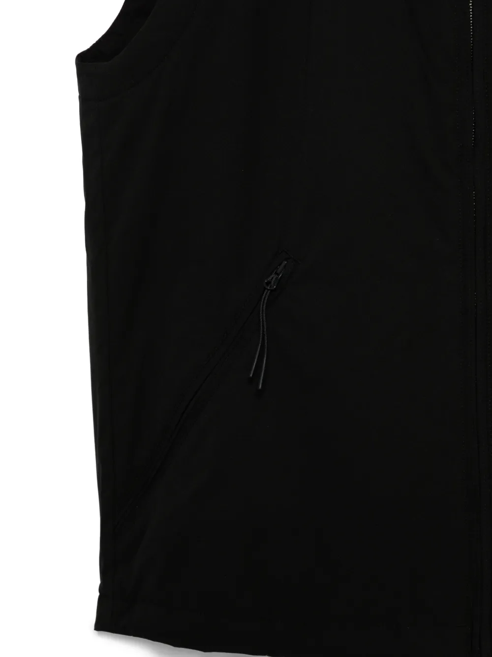 C.P. Company Kids Bodywarmer met capuchon Zwart