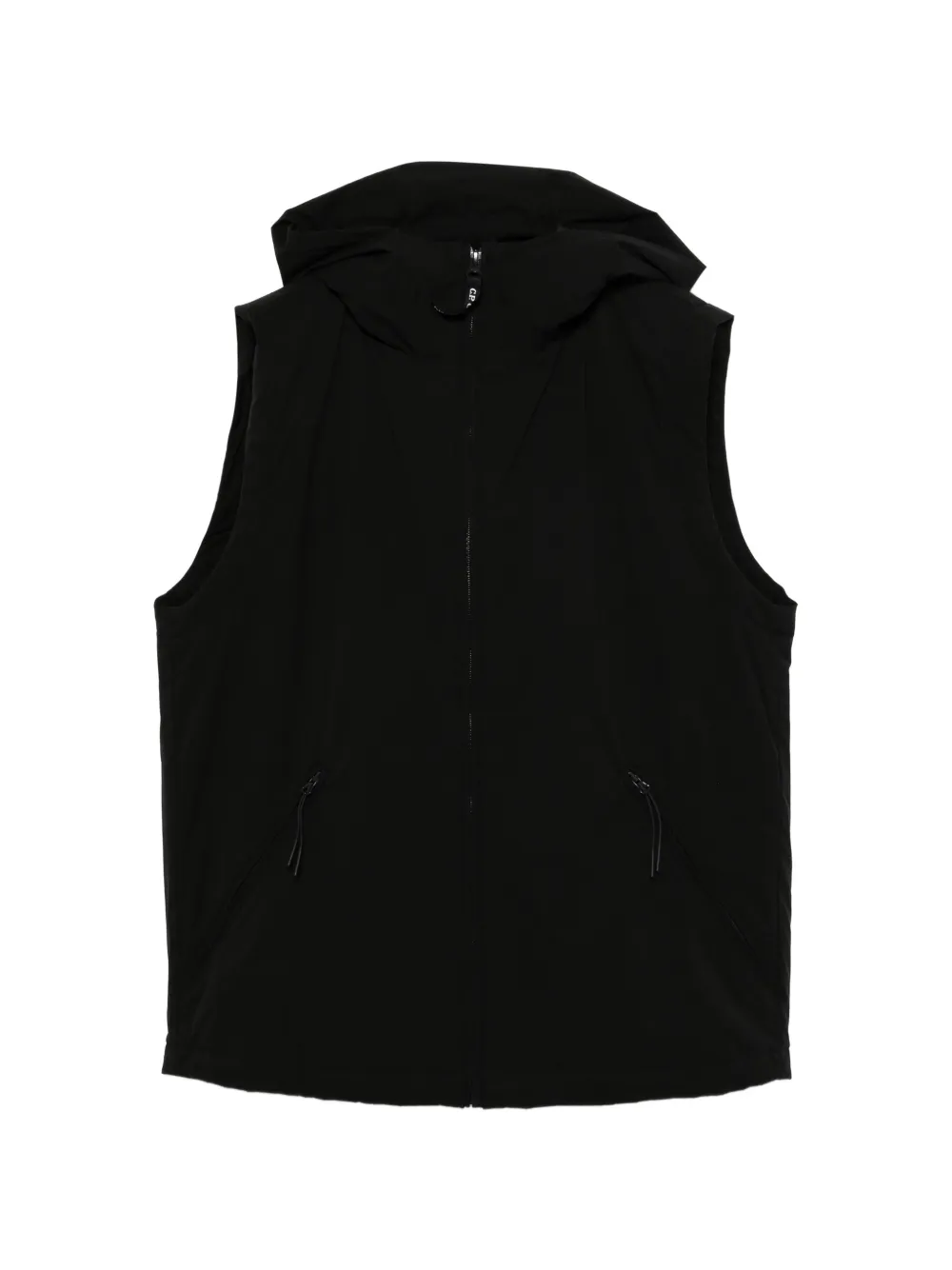 C.P. Company Kids zip-up hooded gilet - Schwarz