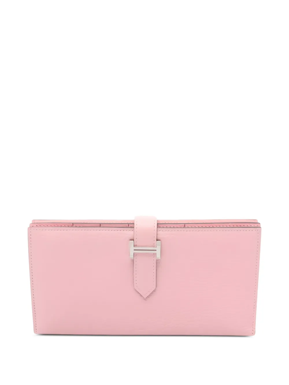 Hermès Pre-Owned 2019 Bearn Soufflé Rose Sakura bi-fold wallet - Rosa