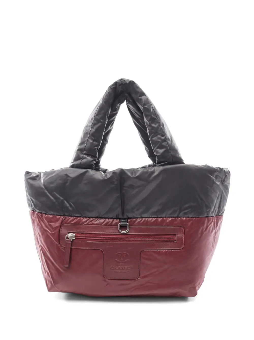 CHANEL Pre-Owned Coco Cocoon quilted leather tote bag - Black