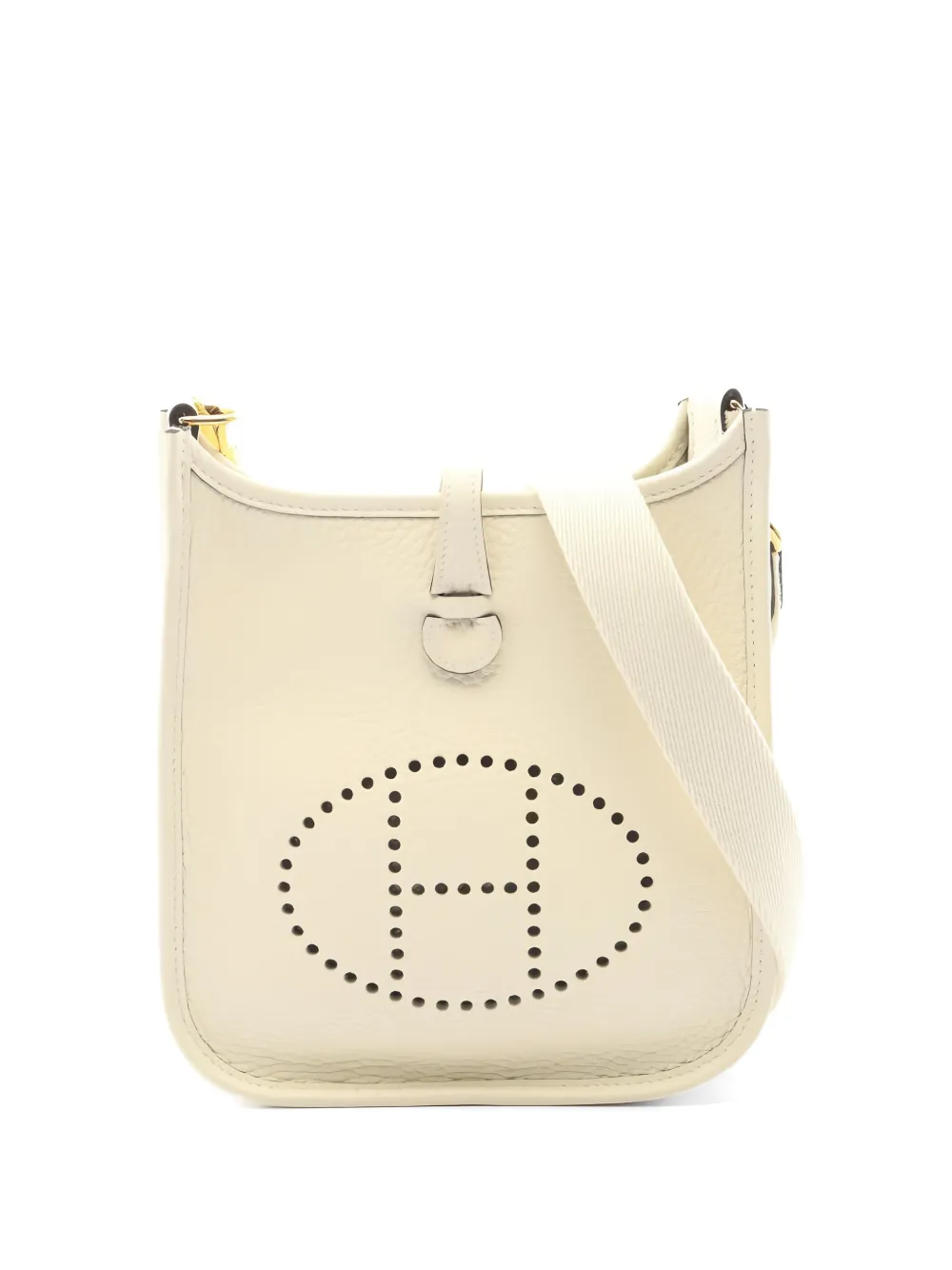 Hermès Pre-Owned 2025 TPM Evelyne leather shoulder bag - Neutrals