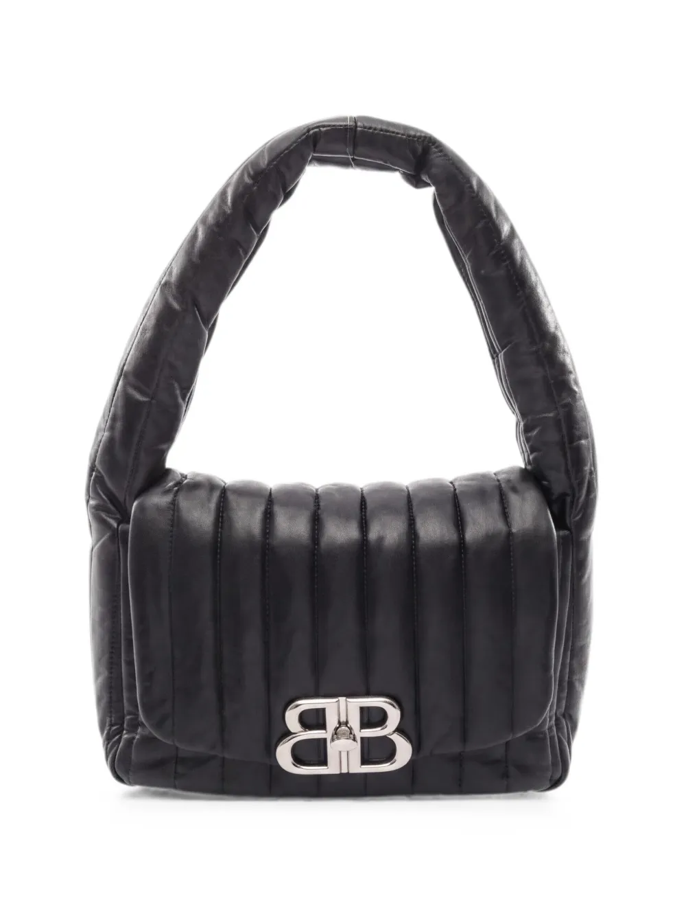 Balenciaga Pre-Owned Monaco leather shoulder bag - Nero