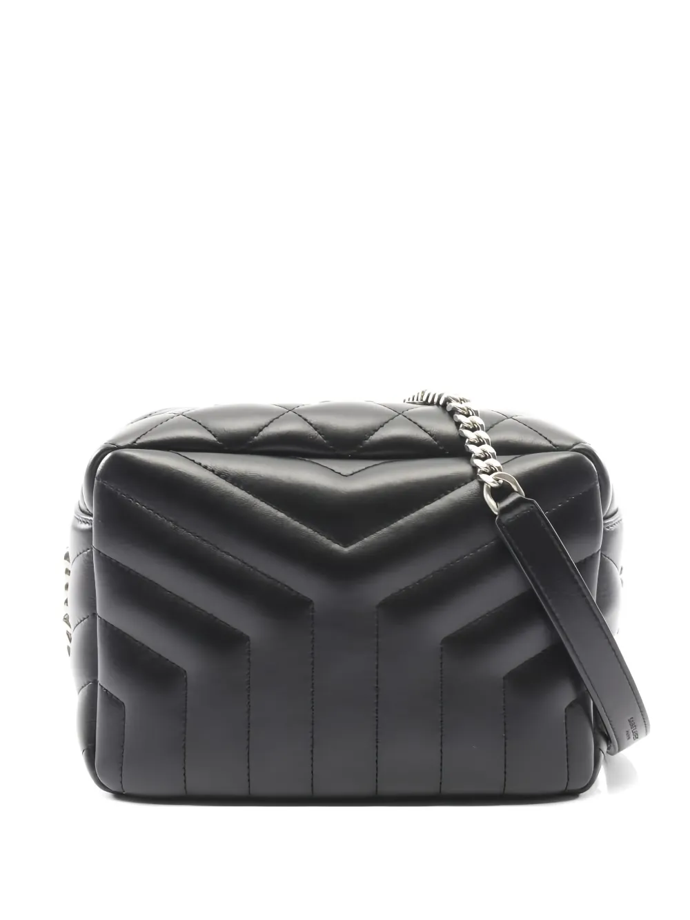 Saint Laurent Pre-Owned 2010 Loulou leather shoulder bag - Nero