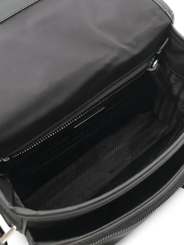 Prada Pre-Owned 2020s ジップ ショルダーバッグ | ブラック | FARFETCH JP